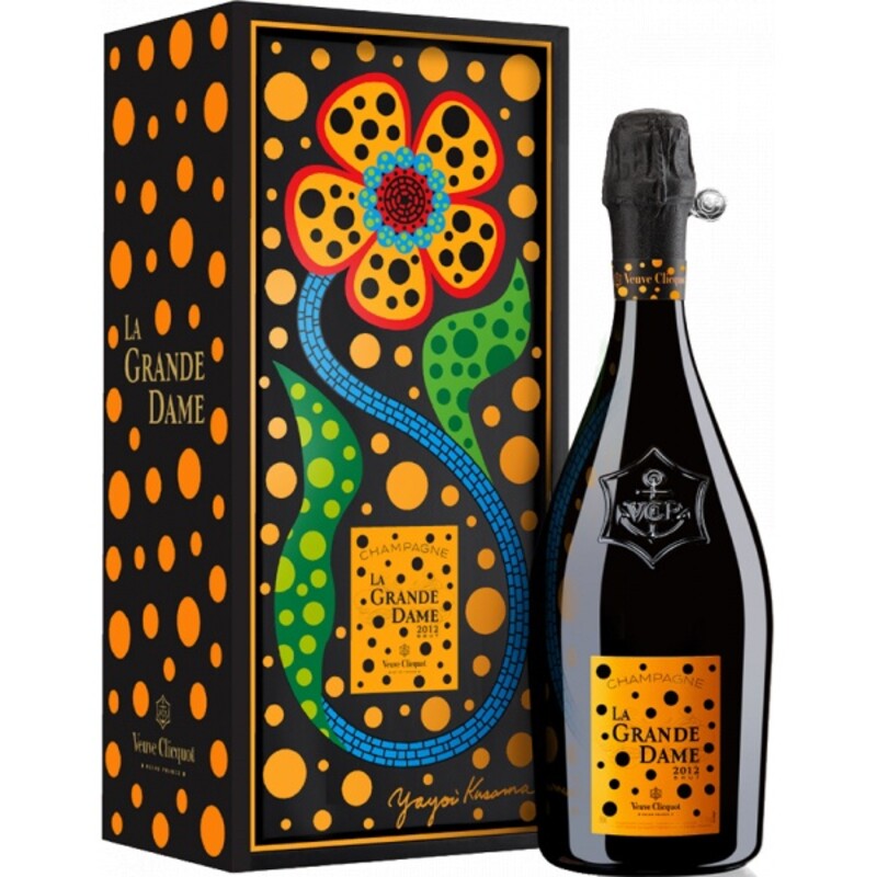 VEUVE CLICQUOT La Grande Dame edition Yayoi Kusama 2012 Brut 0.75 Ltr Box