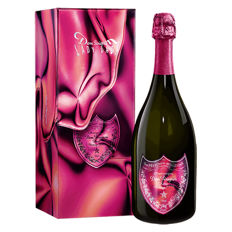 DOM PERIGNON Vintage LADY GAGA Limited Edition Rosé 2006 0.75 Ltr Box