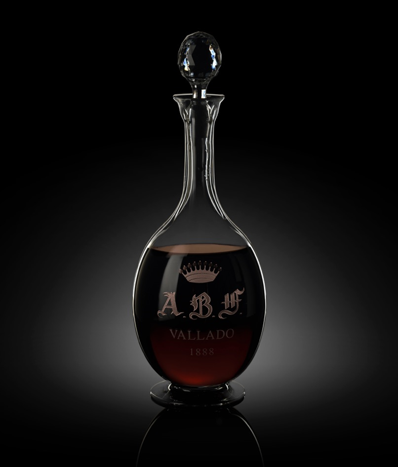 QUINTA DO VALLADO 1888 ABF Very Old Porto 0.75 Ltr Luxury coffret