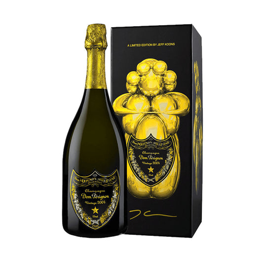 DOM PERIGNON Vintage JEFF KOONS Limited Edition 2004 0.75 Ltr Coffret