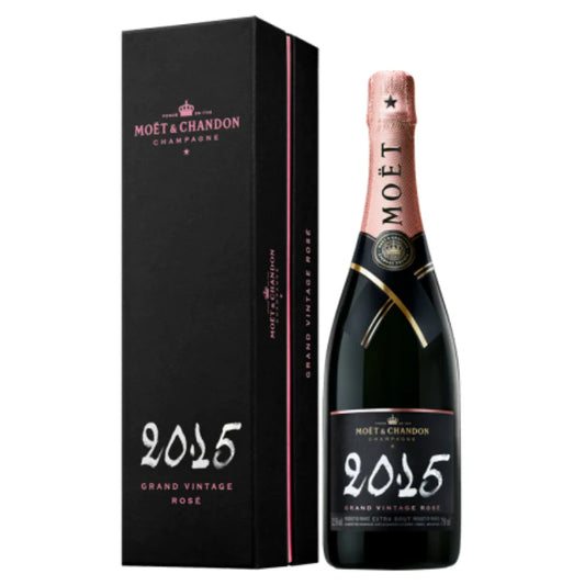 MOET & CHANDON Vintage 2015 Pink 0.75 Ltr Box