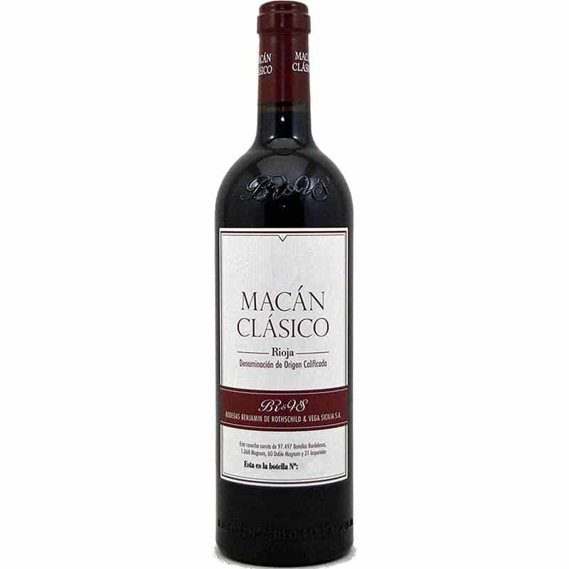 BENJAMIN ROTHSCHILD & VEGA SICILIA Macan Classico 2019 0.75 Ltr