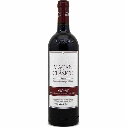 BENJAMIN ROTHSCHILD & VEGA SICILIA Macan Classico 2020 0.75 Ltr