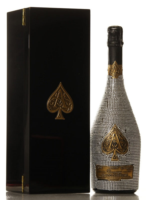 ARMAND DE BRIGNAC Brut Gold Strass Edition Swarovski Limited 0.75 Ltr Luxury Box