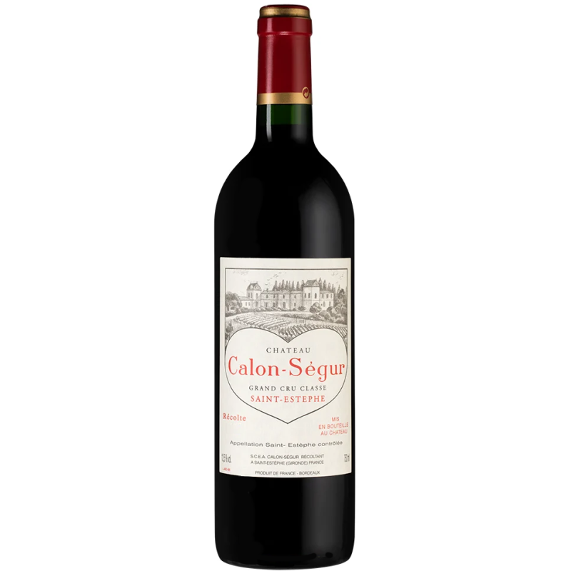 CHATEAU CALON SEGUR 1995 Saint Estephe 0.75 Ltr