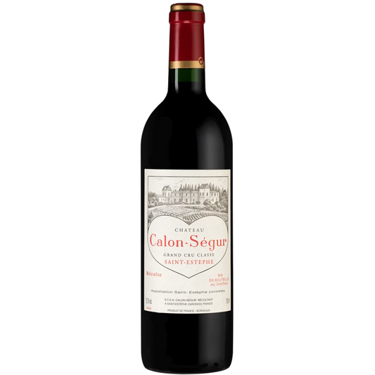 CHATEAU CALON SEGUR 2002 Saint Estephe 0.75 Ltr