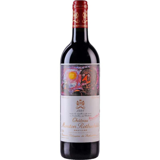 CHÂTEAU MOUTON ROTHSCHILD 1998 Pauillac 0.75 Ltr