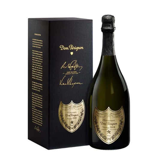 DOM PERIGNON Vintage LEGACY Limited Edition 2008 0.75 Ltr Box 