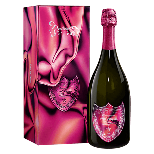 DOM PERIGNON Vintage LADY GAGA Limited Edition Rosé 2006 0.75 Ltr Coffret