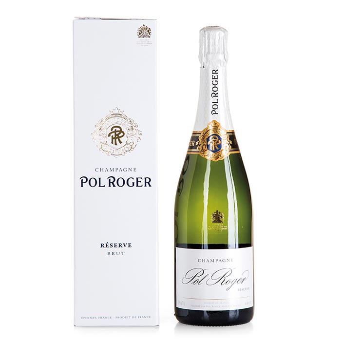 POL ROGER Brut Reserve 0.75 Ltr etui