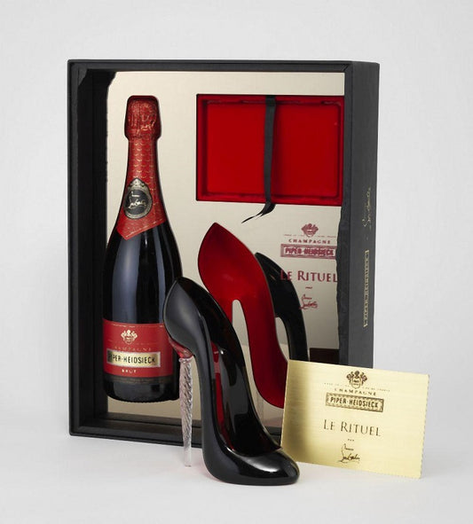 PIPER HEIDSIECK Le Rituel par Christian Louboutin Limited Edition 0.75 Ltr Coffret